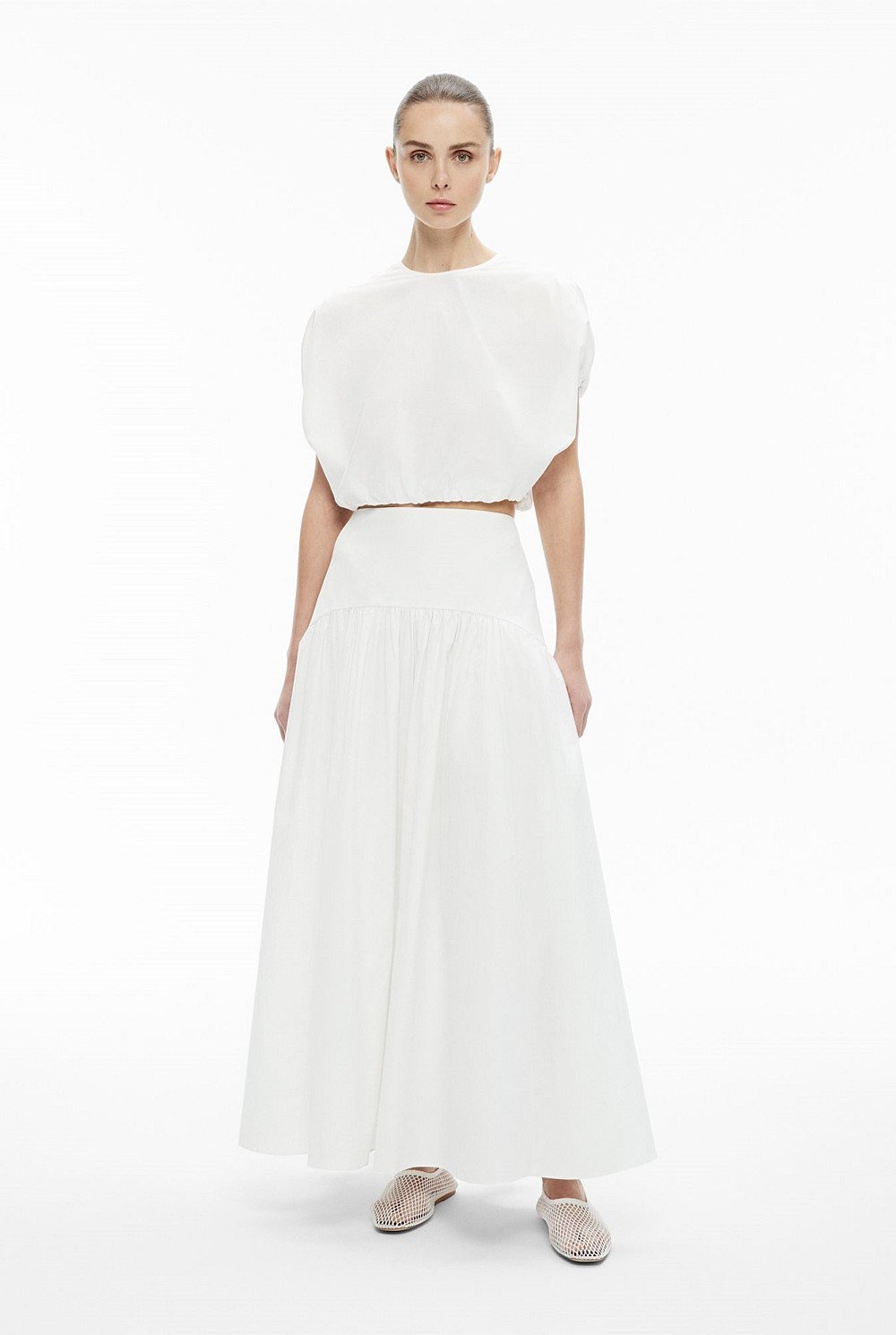 Basque Midi Skirt