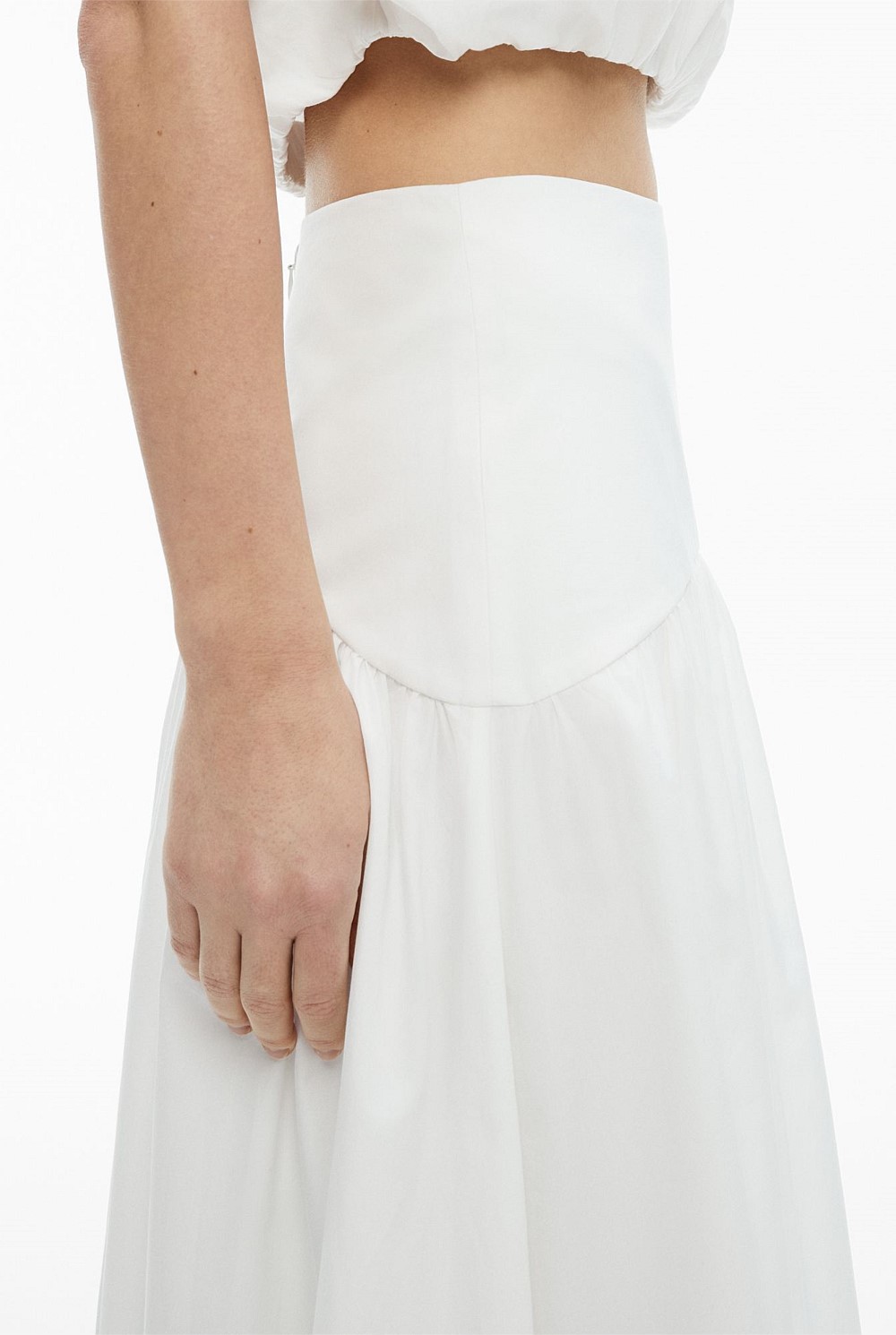 Basque Midi Skirt