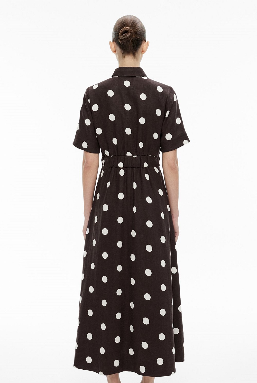 Spot Eyelet Dress