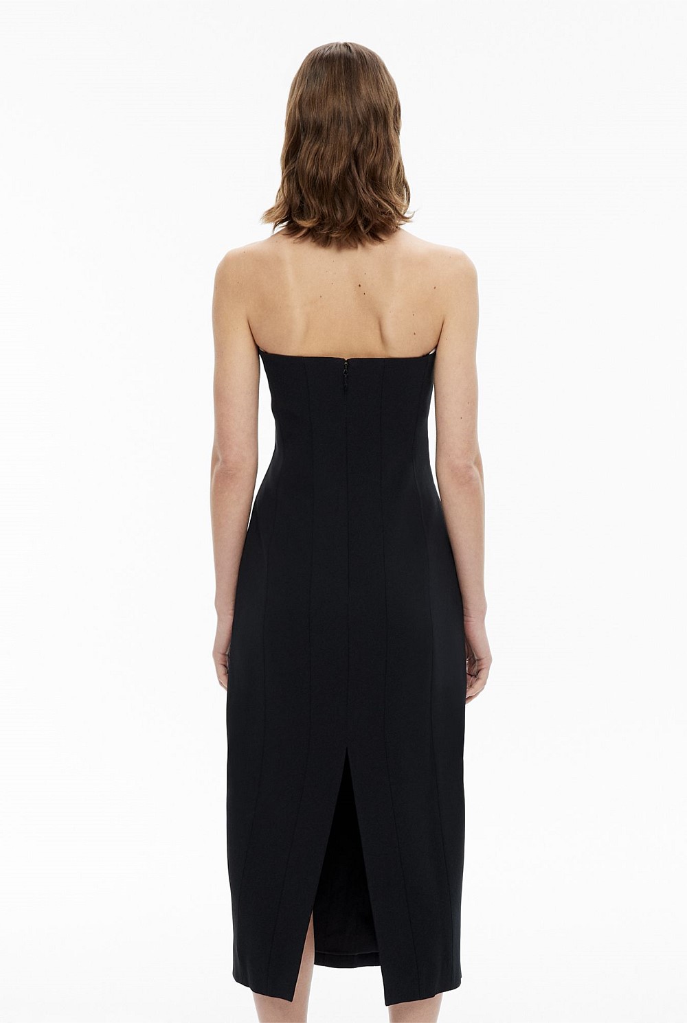 Contrast Column Dress