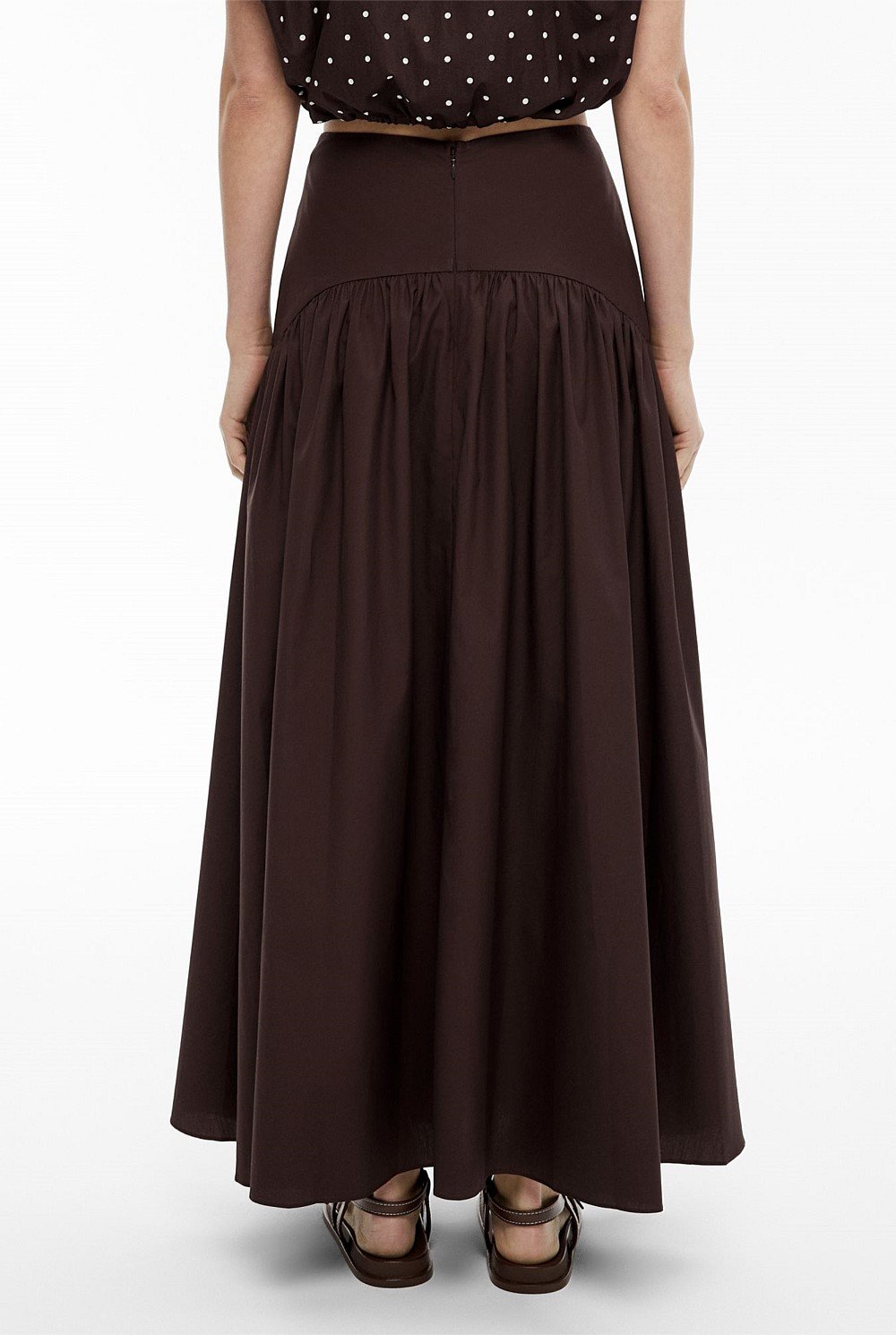 Basque Midi Skirt