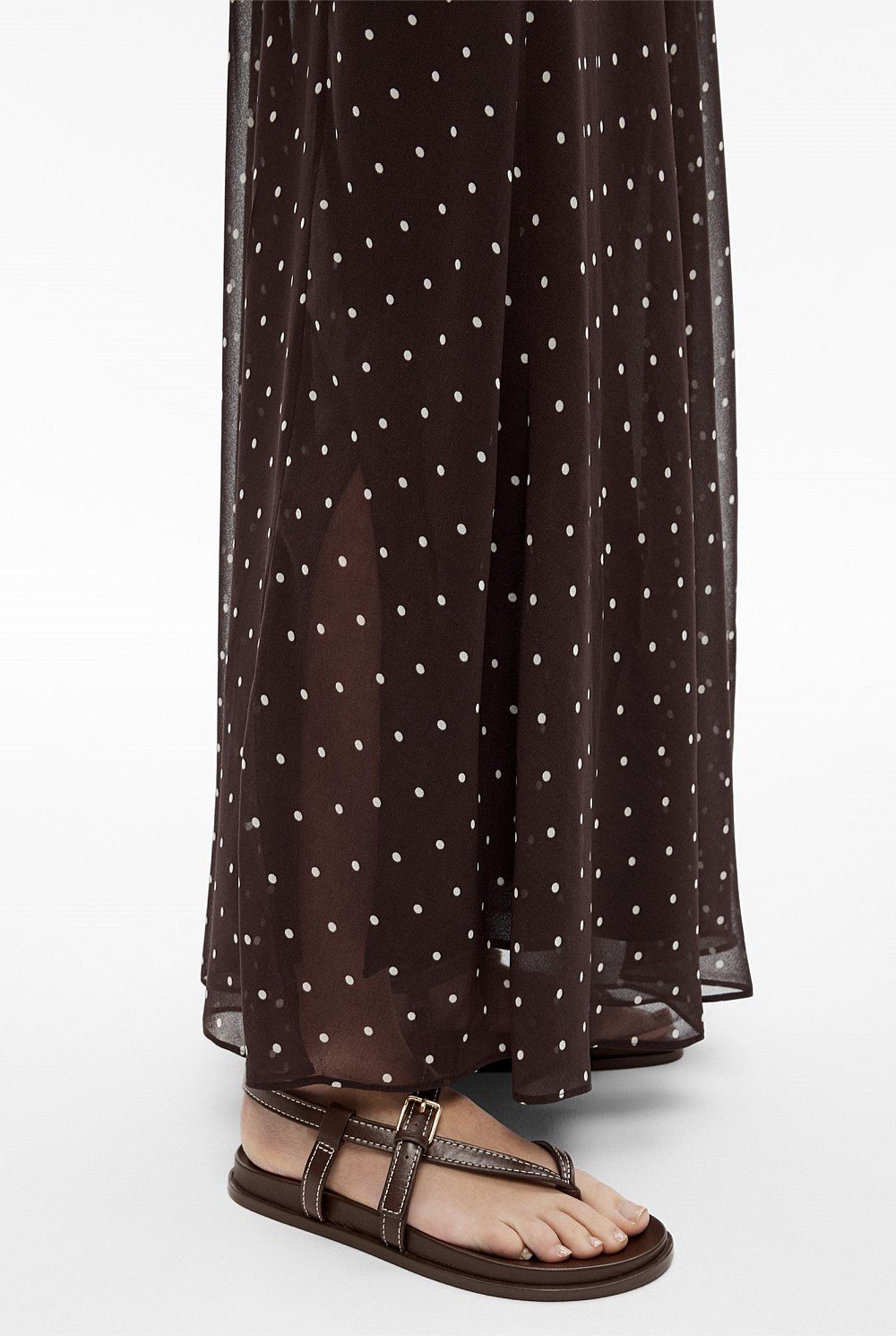 Basque Maxi Skirt