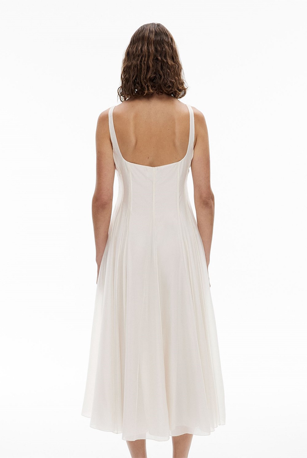Seam Godet Dress