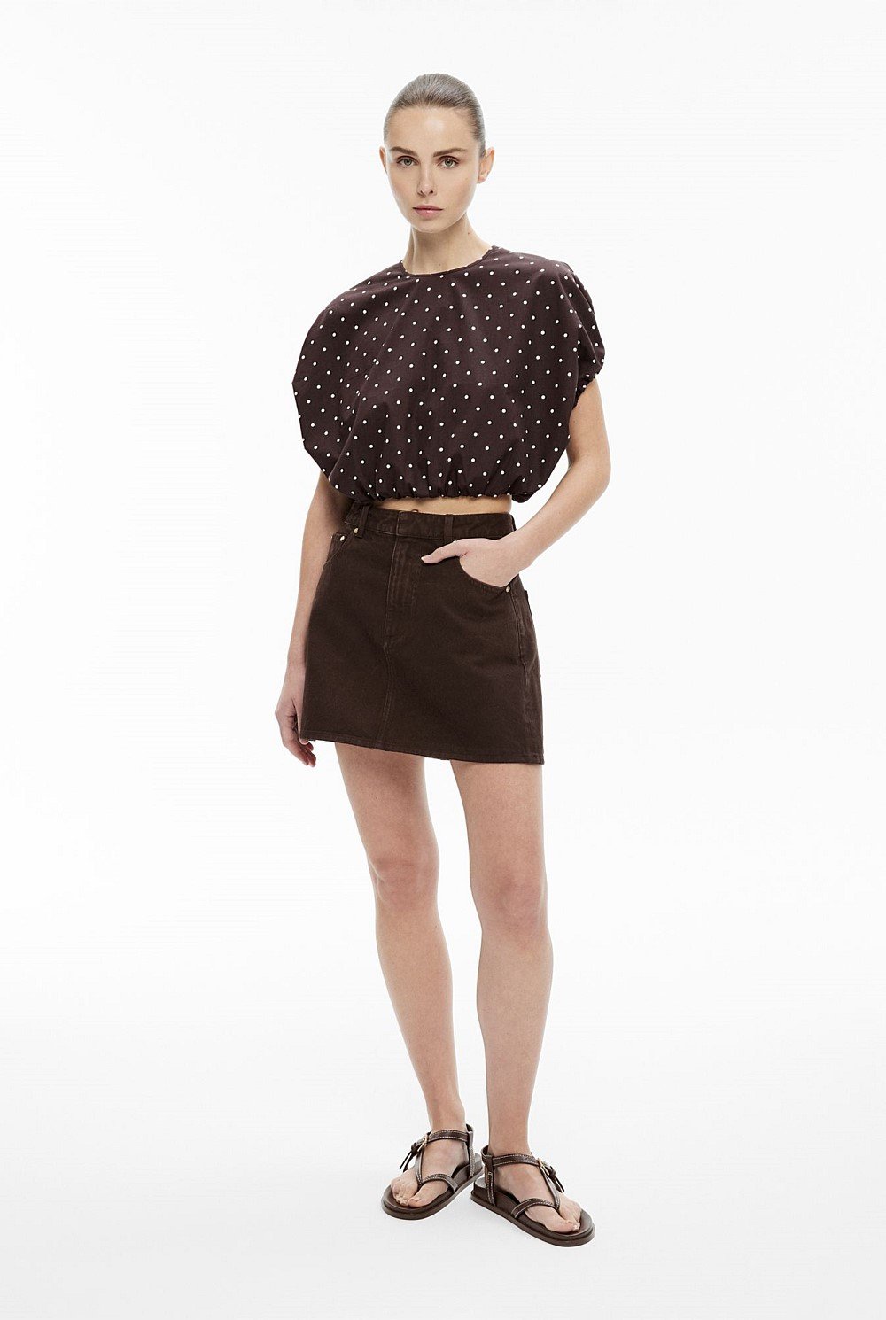 Bubble Hem Top