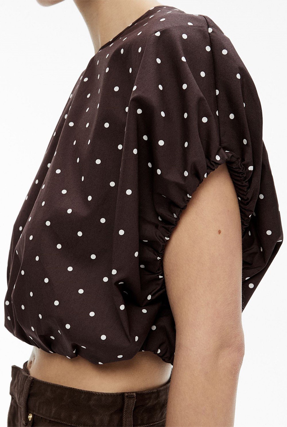 Bubble Hem Top