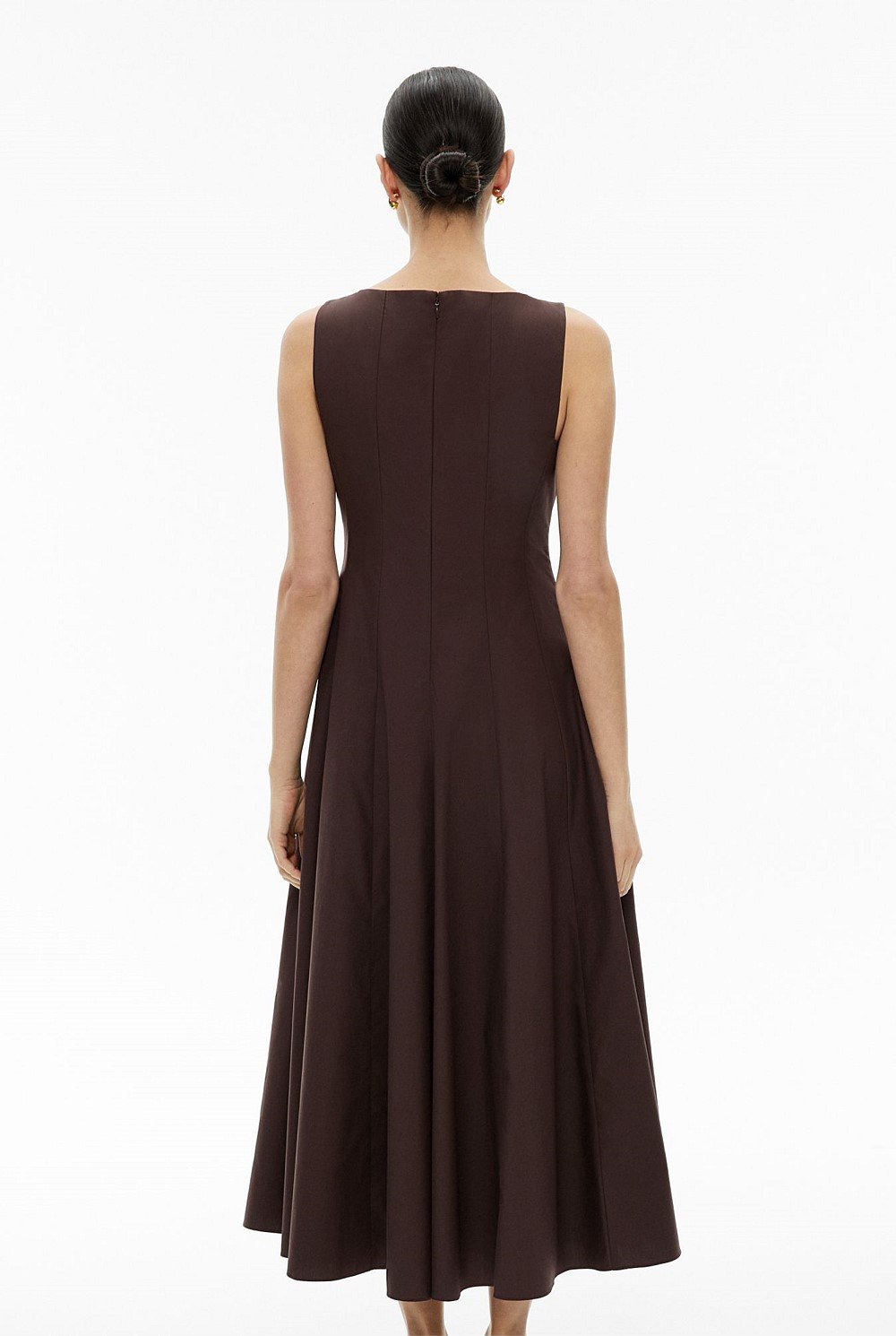 Panelled Midi Dress