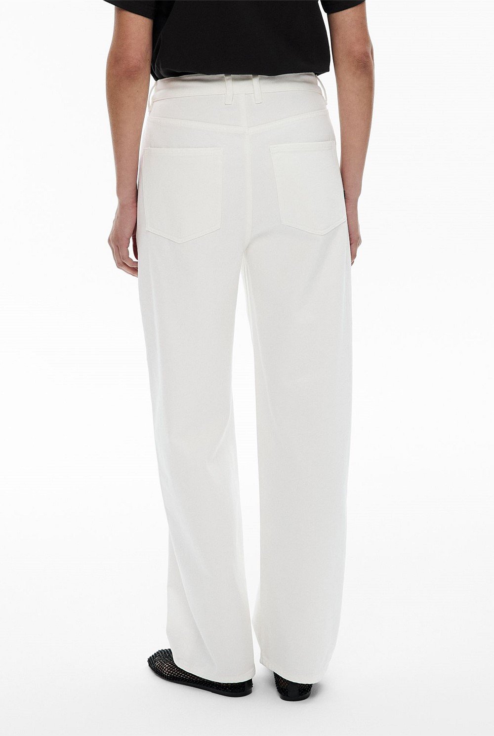 Drawcord Denim Jeans