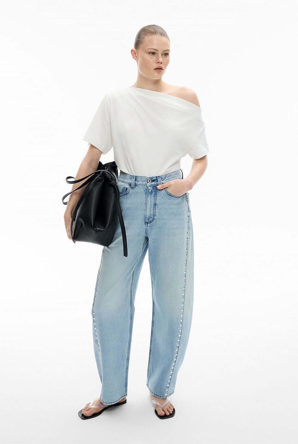 Asymmetric Relaxed T-Shirt