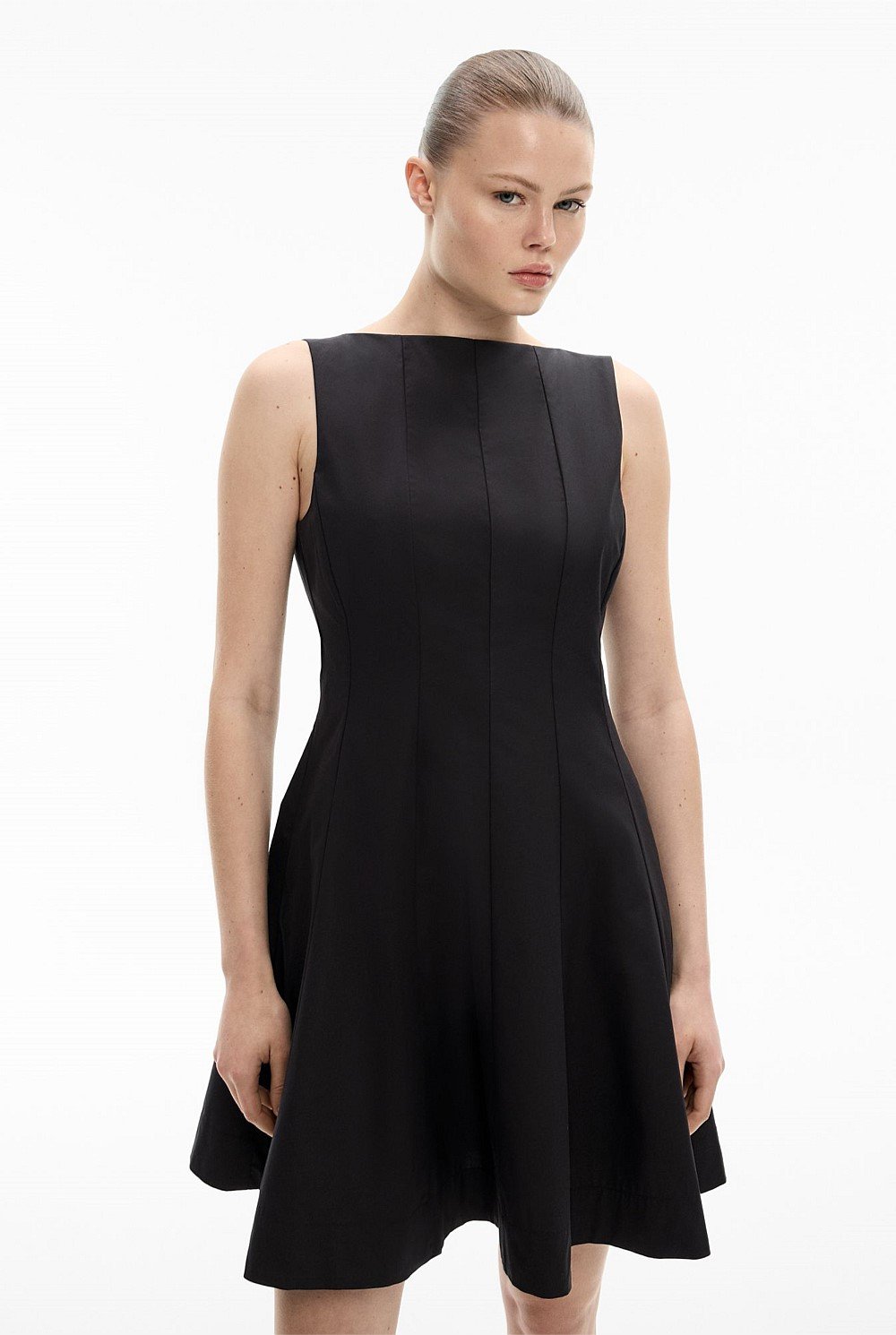 Panelled Mini Dress