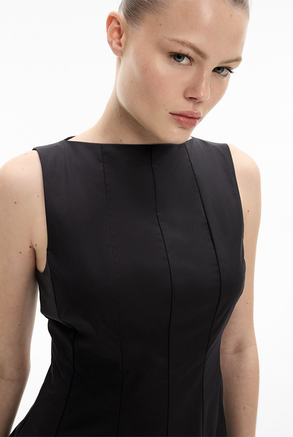 Panelled Mini Dress