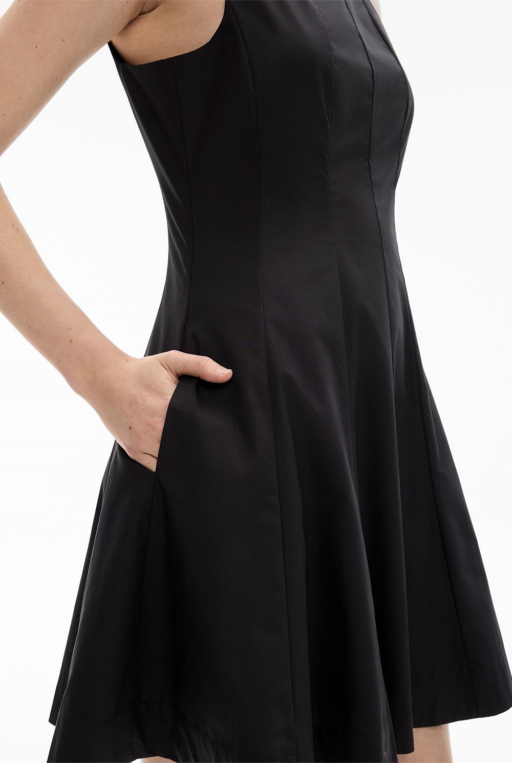Panelled Mini Dress