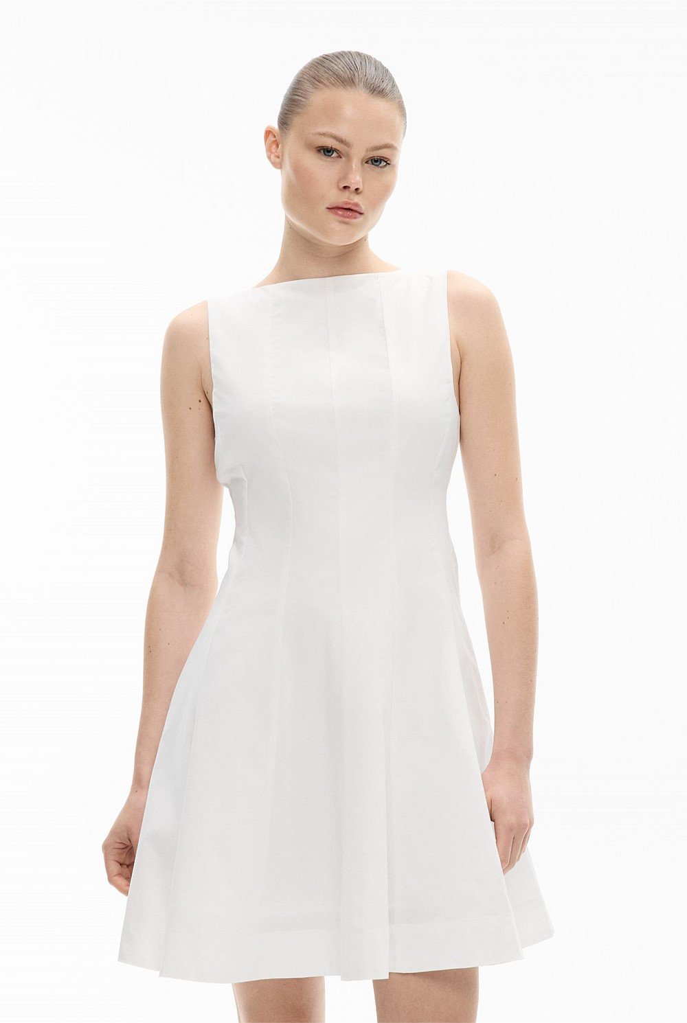 Panelled Mini Dress