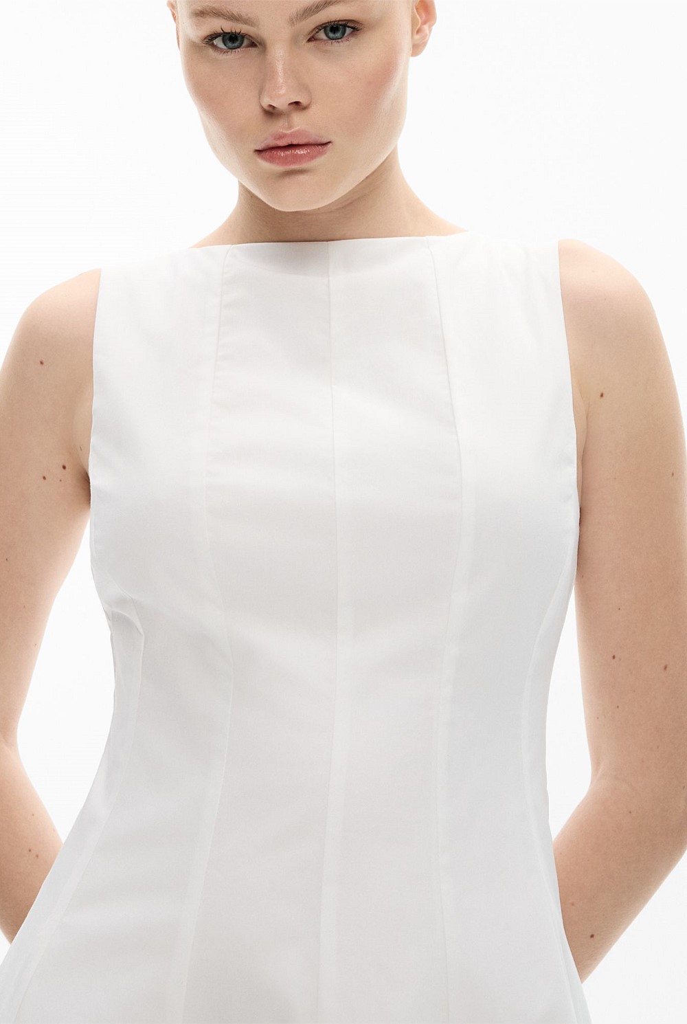 Panelled Mini Dress