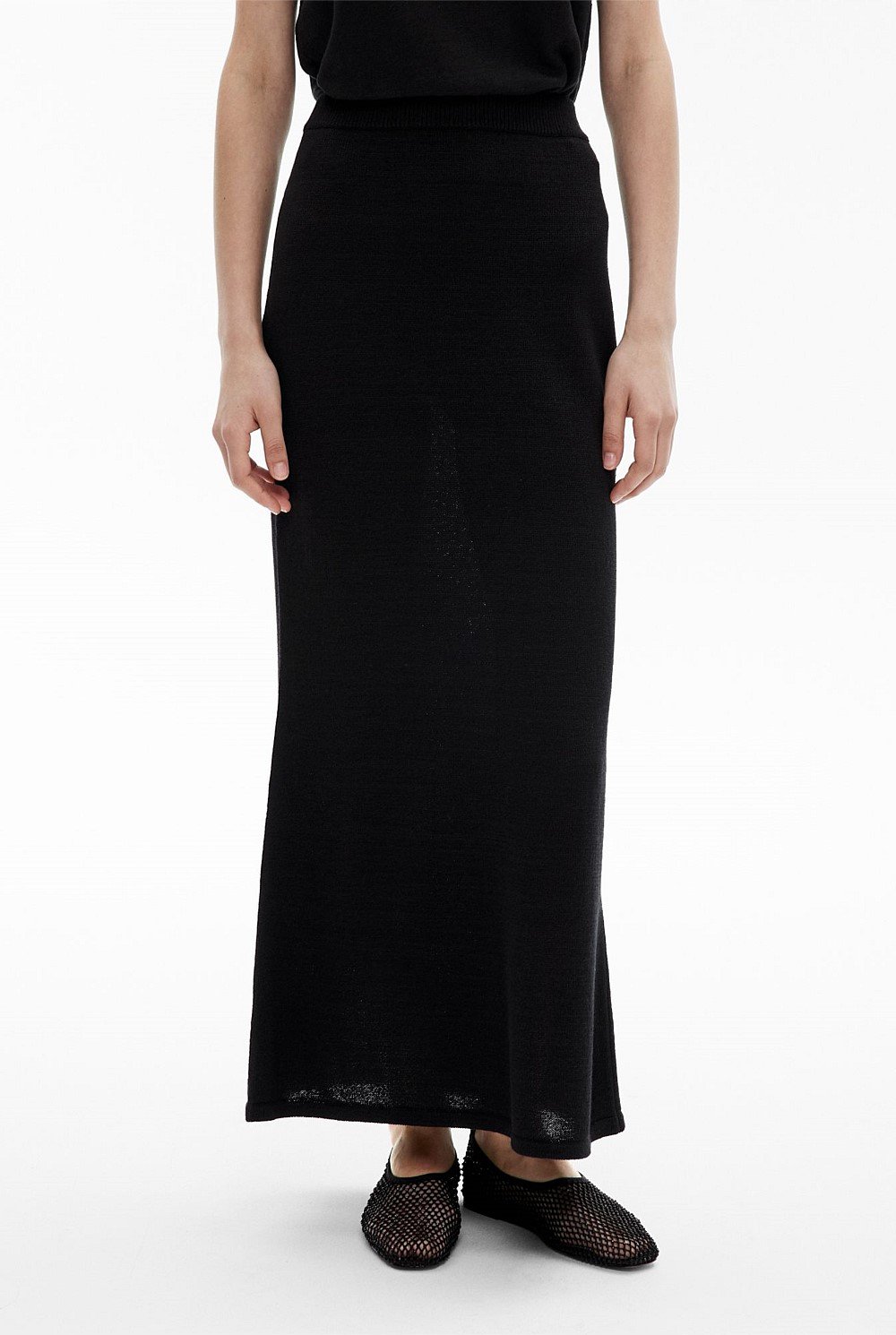 Knit Maxi Skirt