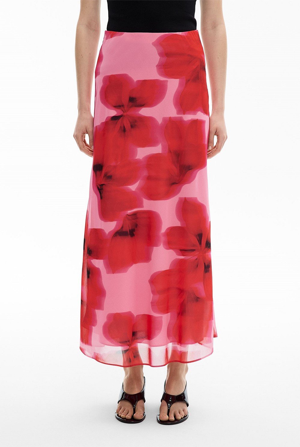 Bias Slip Skirt