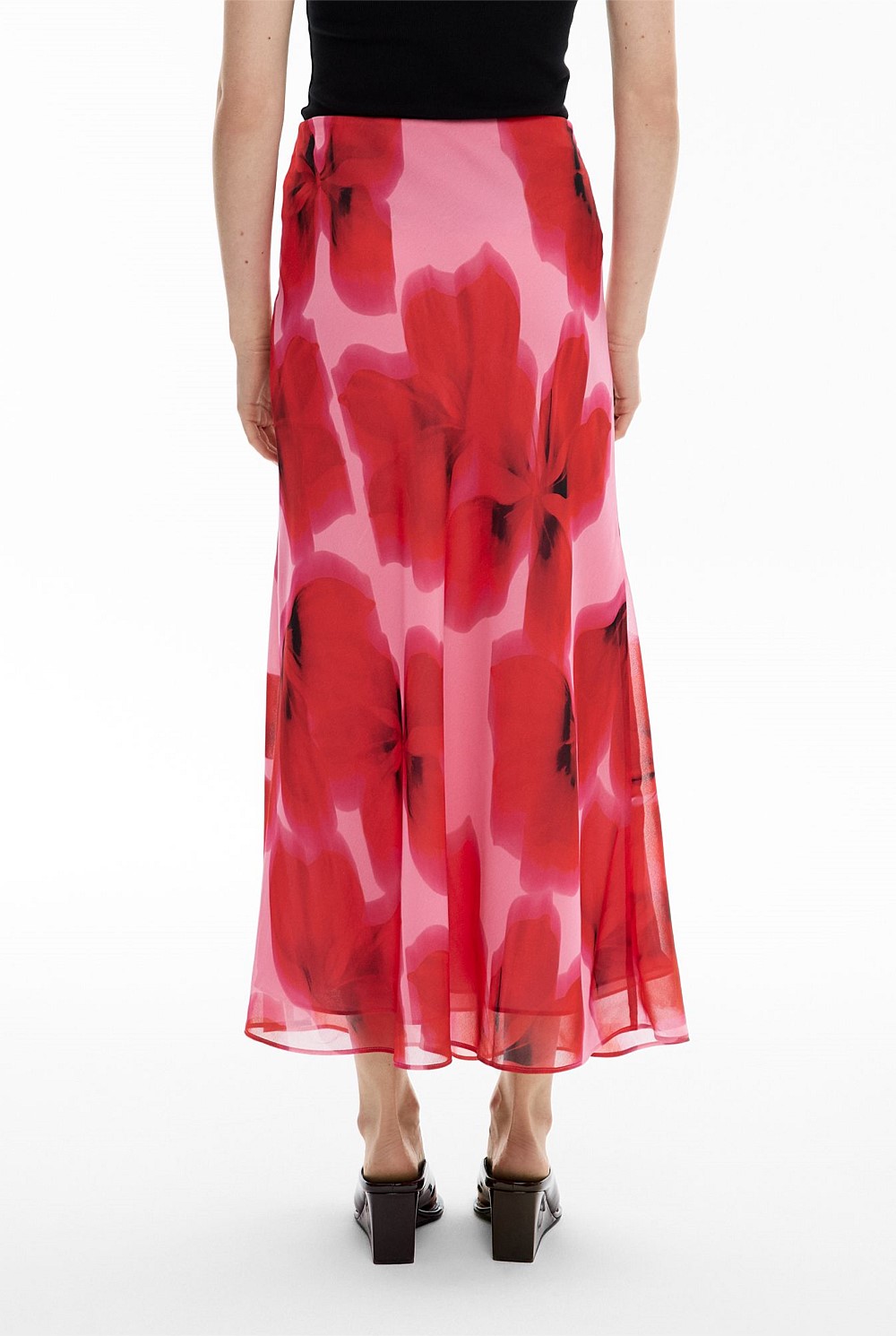 Bias Slip Skirt
