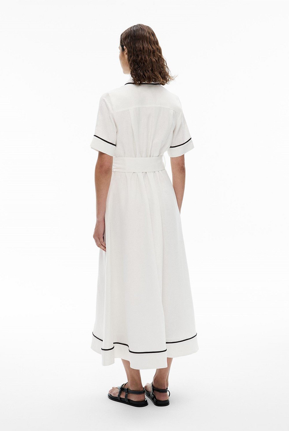 Contrast Maxi Dress