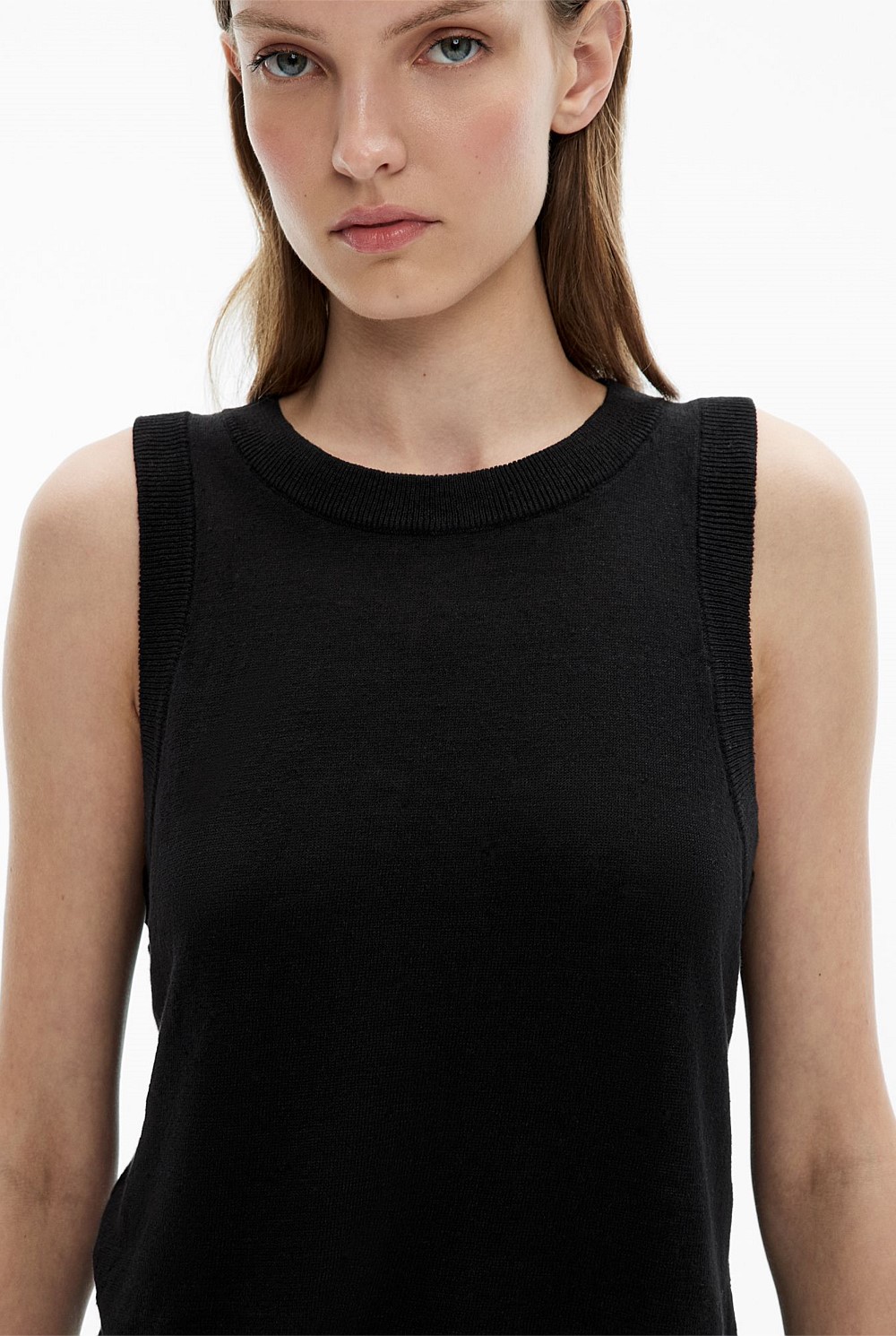 Relaxed Knit Tank Top