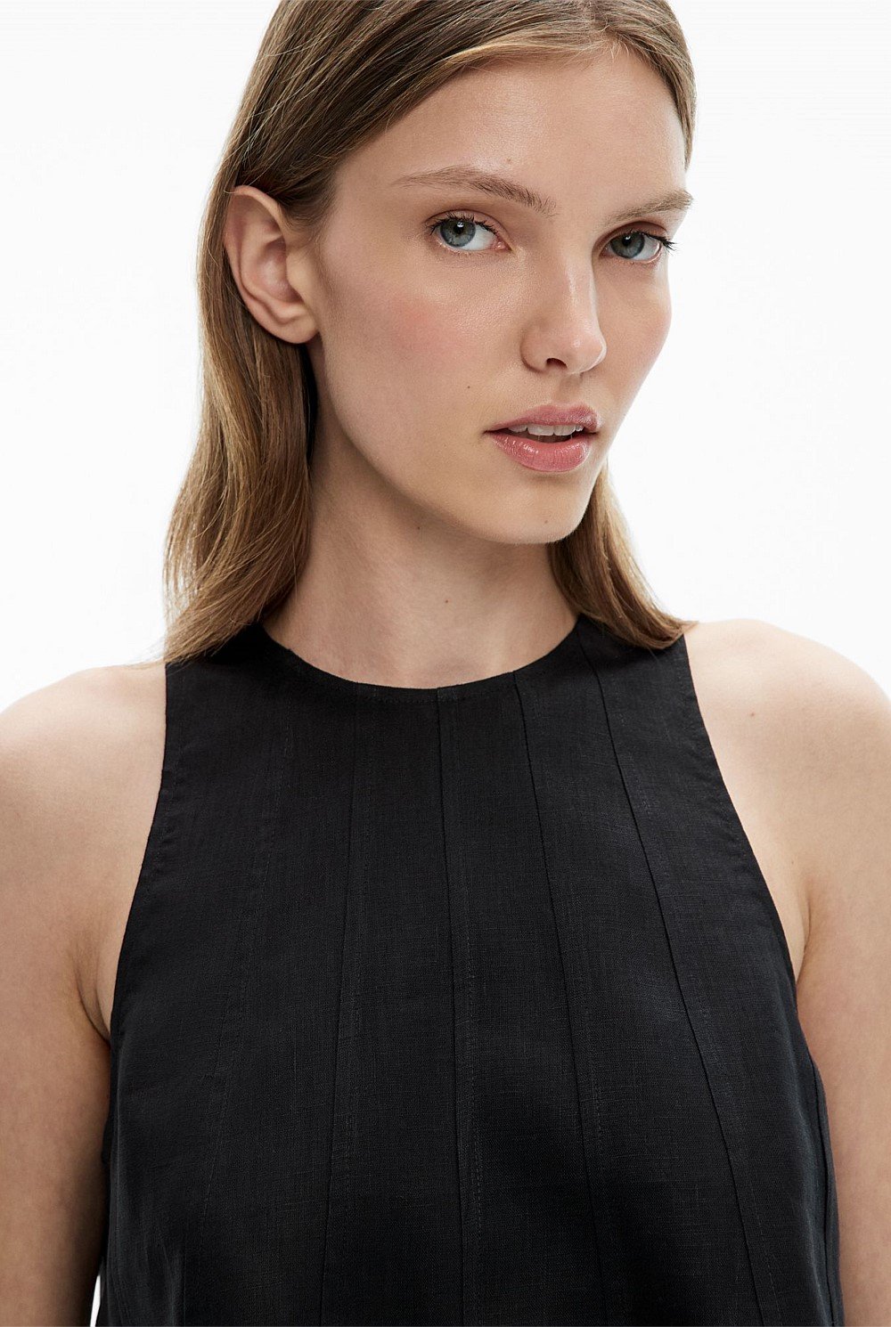 Seam Detail Swing Tank Top