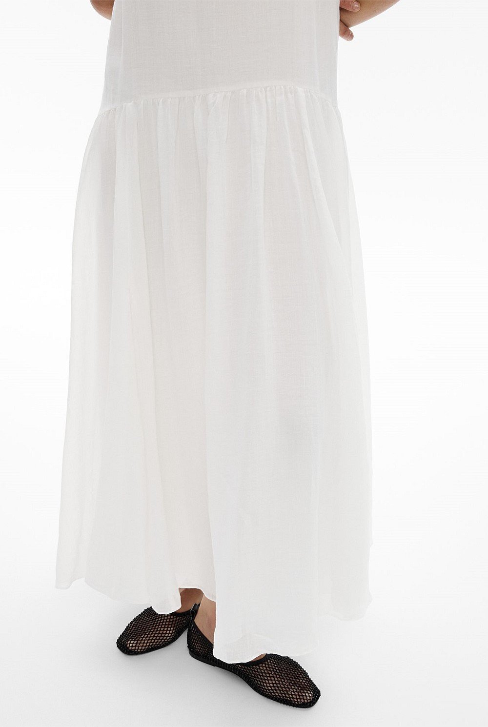 Fine Strap Maxi Dress