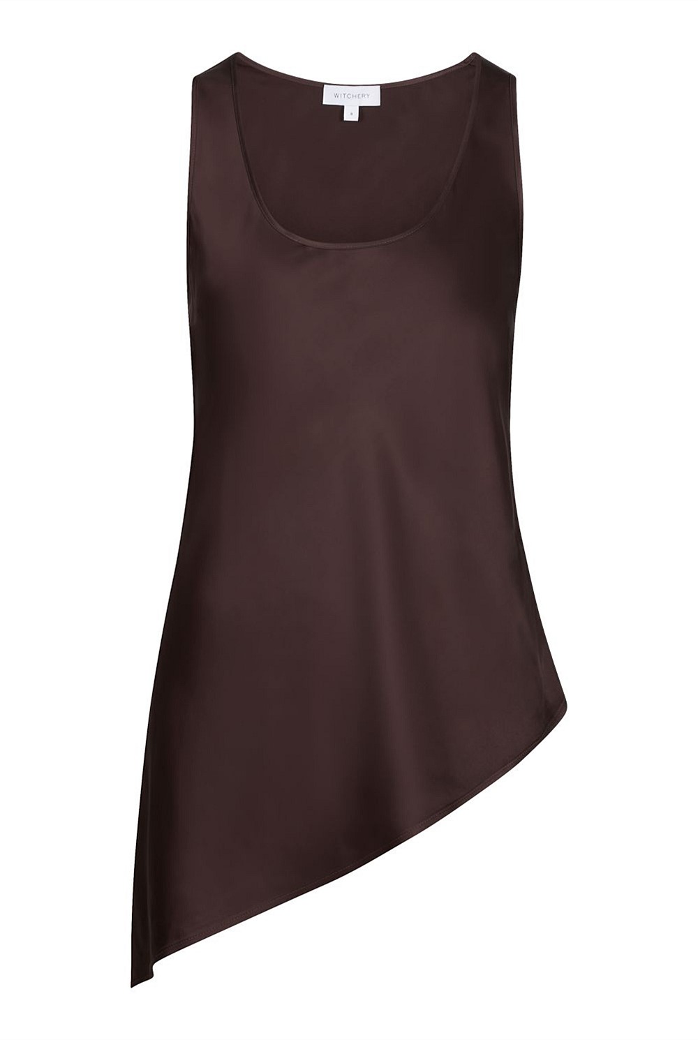 Asymmetrical Scoop Tank Top