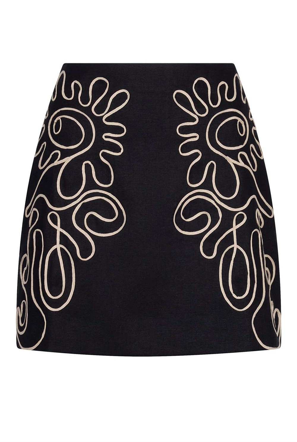 Corded Mini Skirt