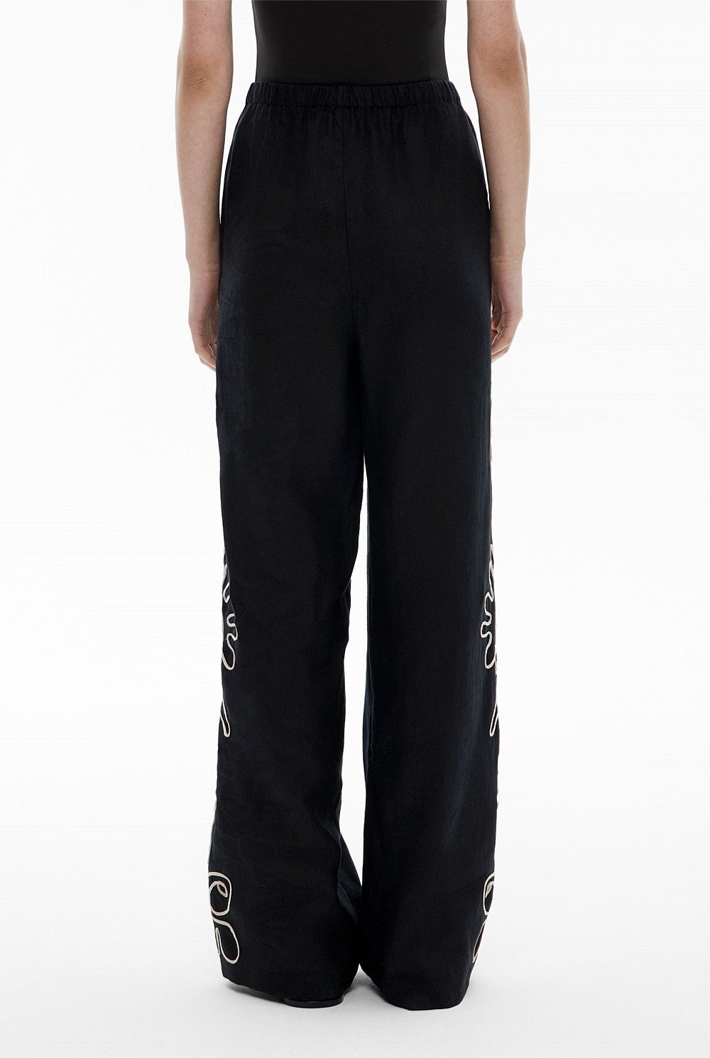 Corded Pull On Pants