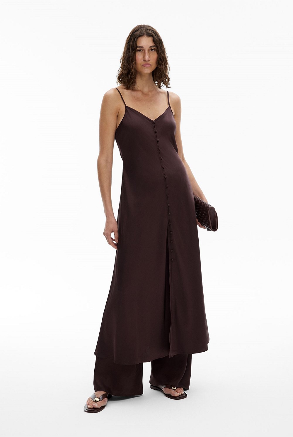 Button Maxi Dress