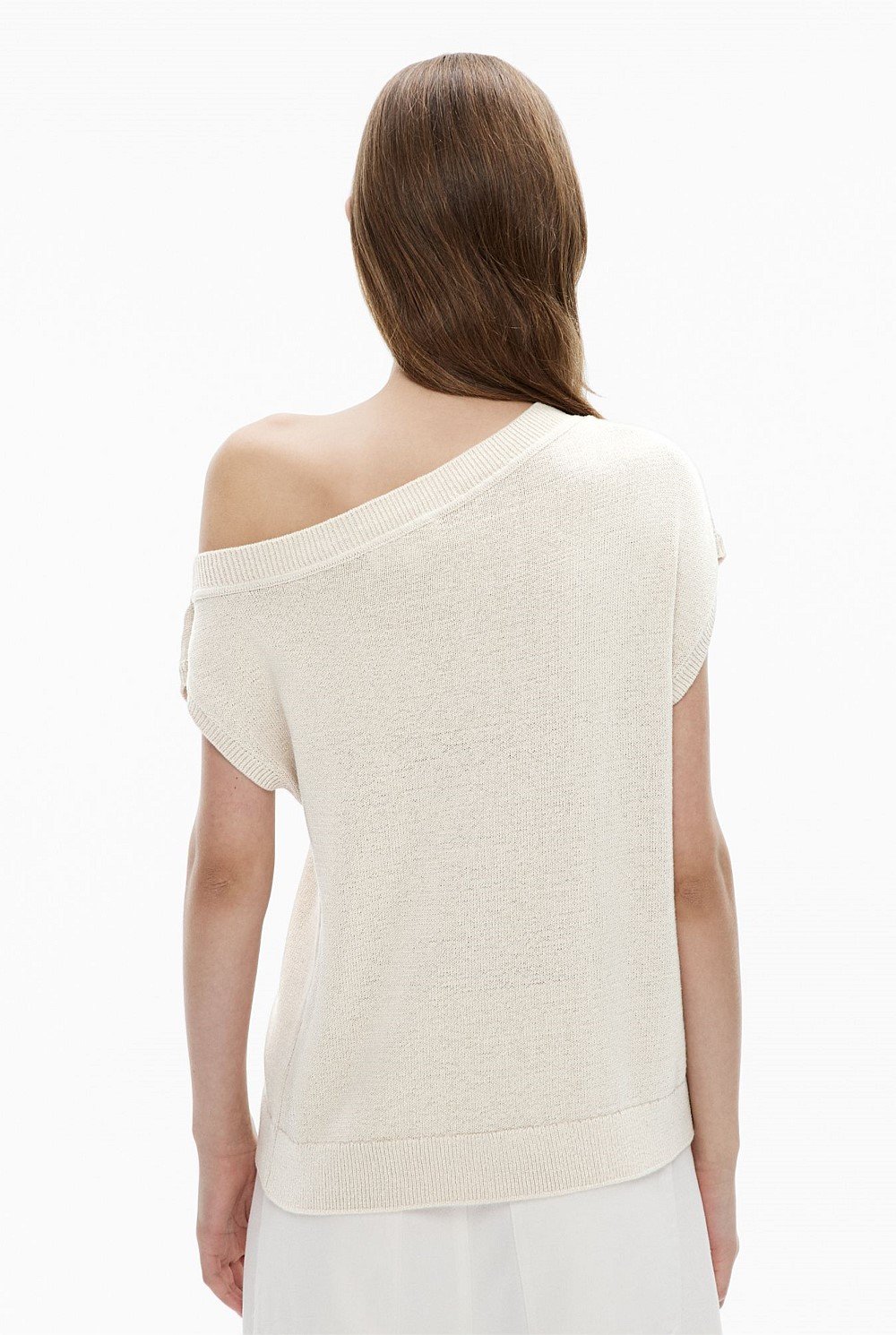 Off Shoulder Knit Top