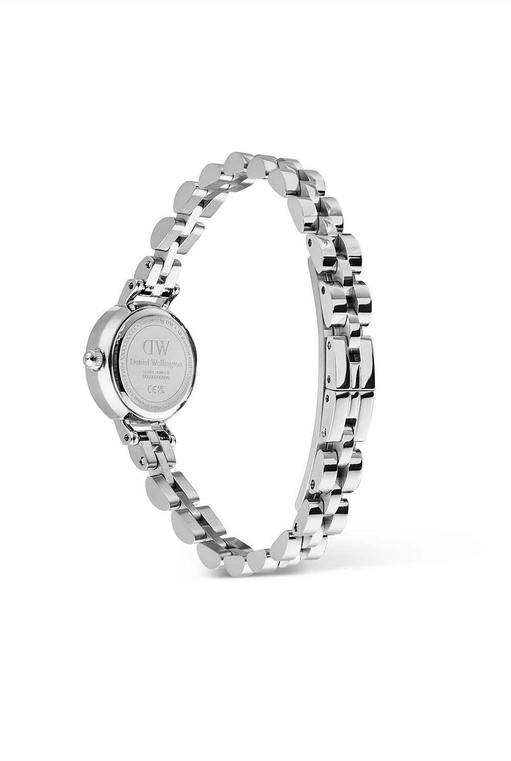 Petite Mini Arch 3-link White Silver