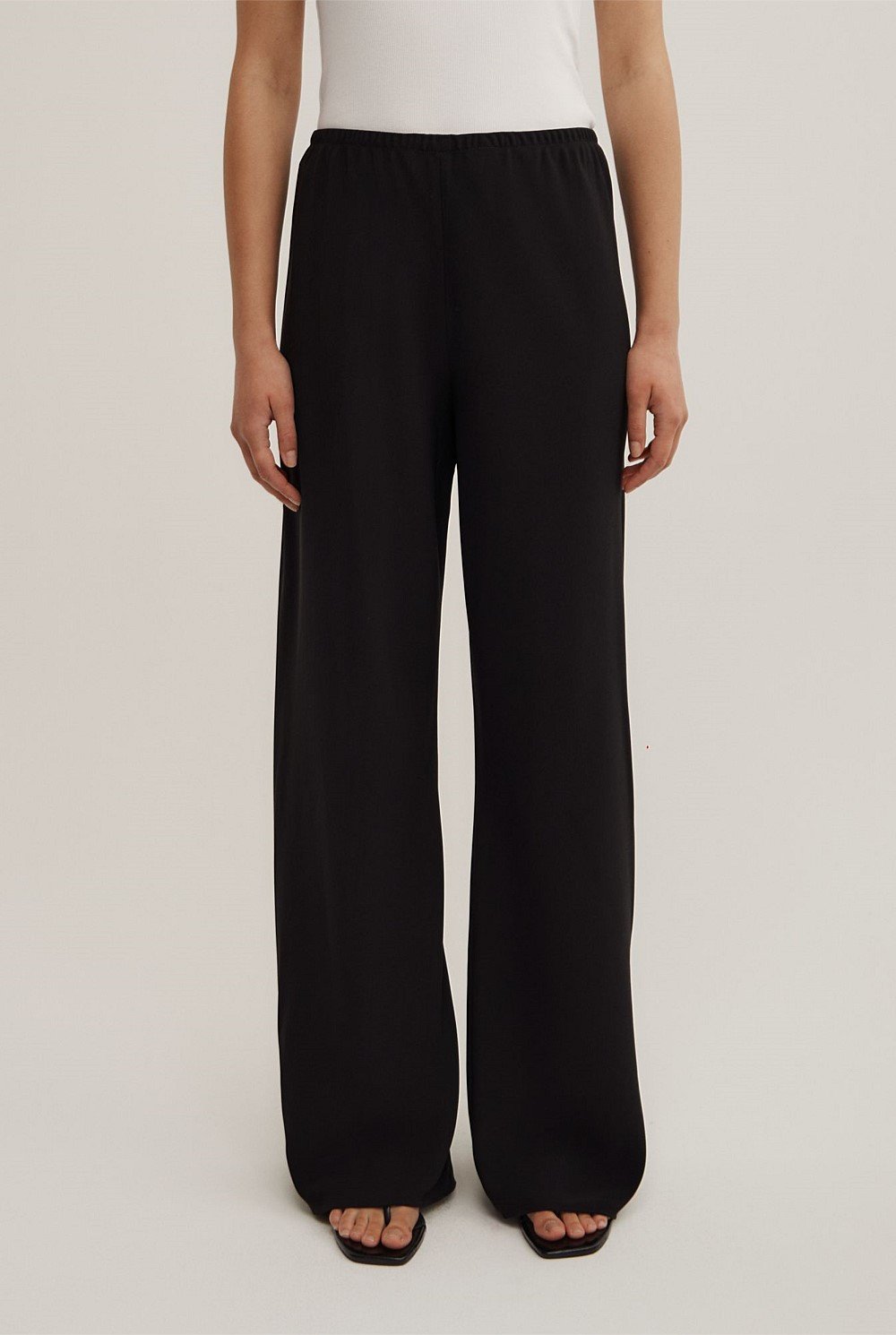 Crepe Bias Pants