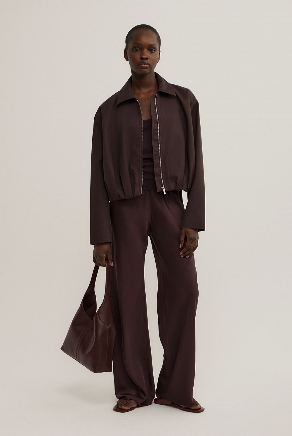 Bias Cut Pants