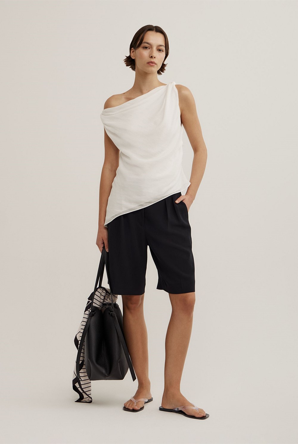 Sheer Drape Top