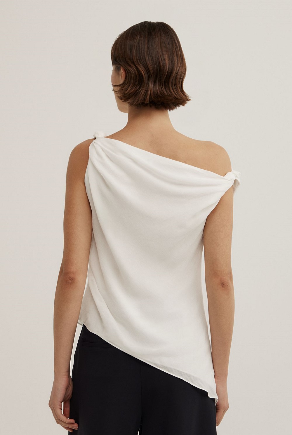Sheer Drape Top