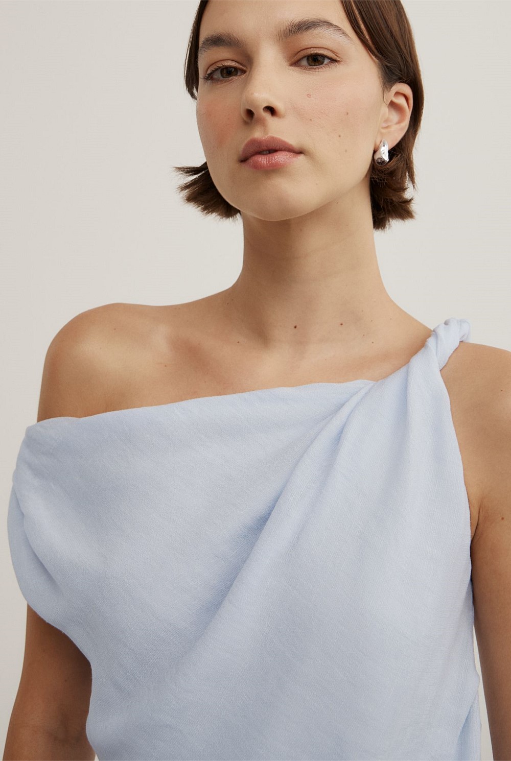 Sheer Drape Top