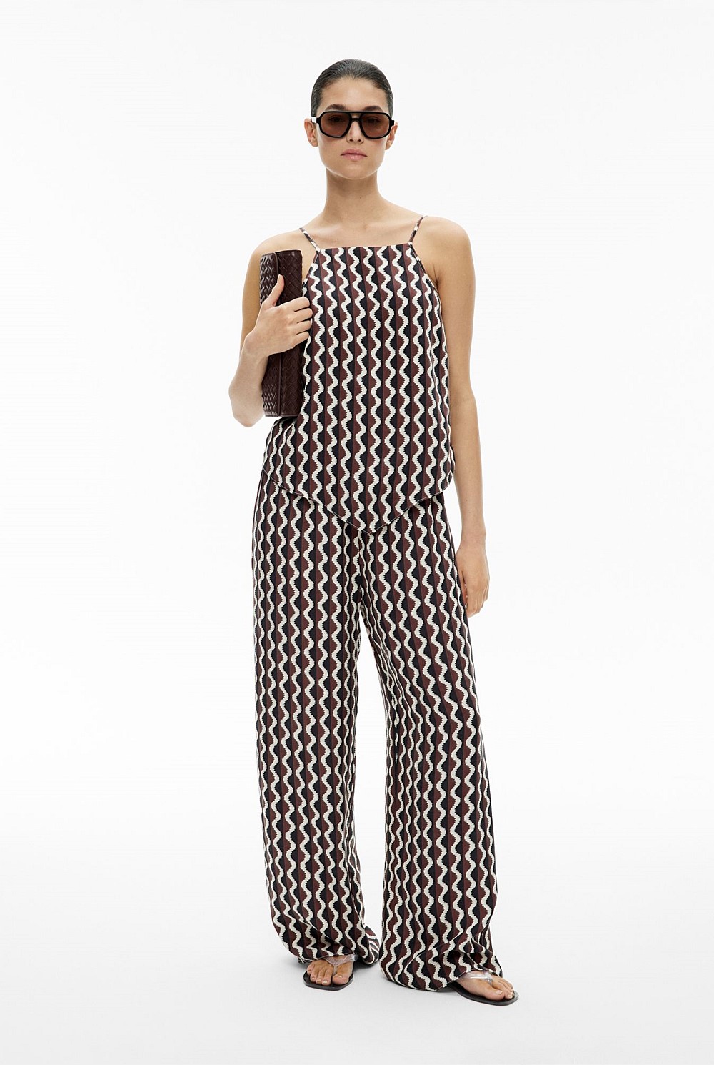Printed Halter Top