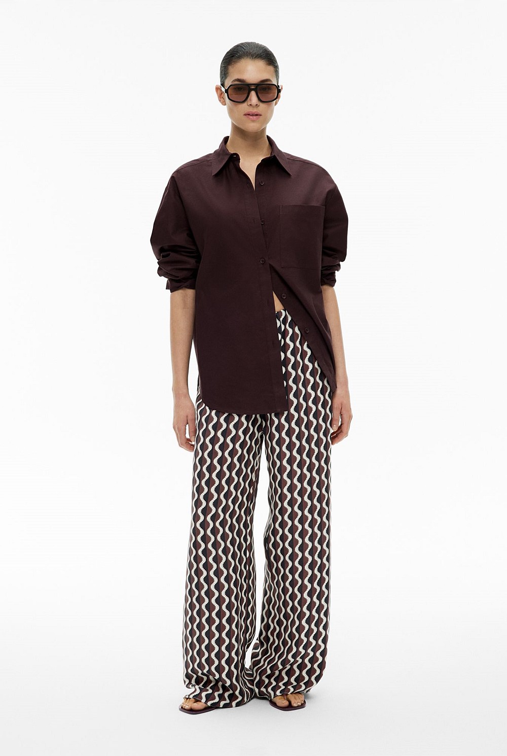 Pull On Cupro Pants