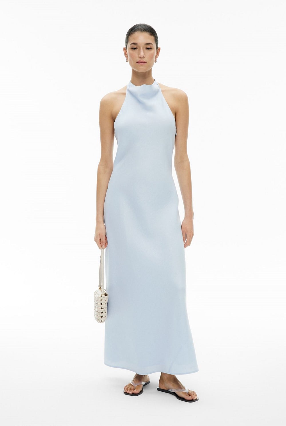 Halter Drape Dress