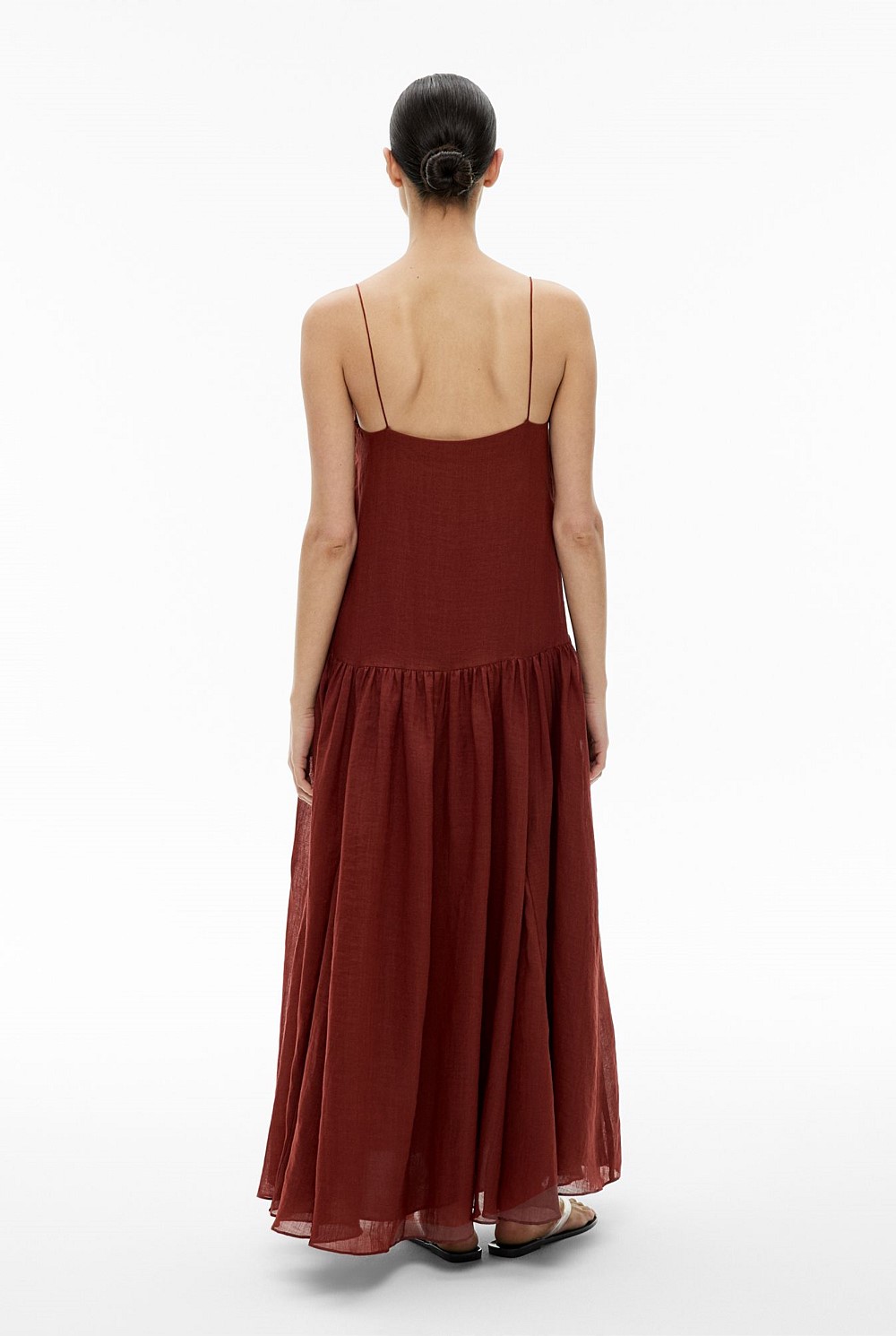Fine Strap Maxi Dress