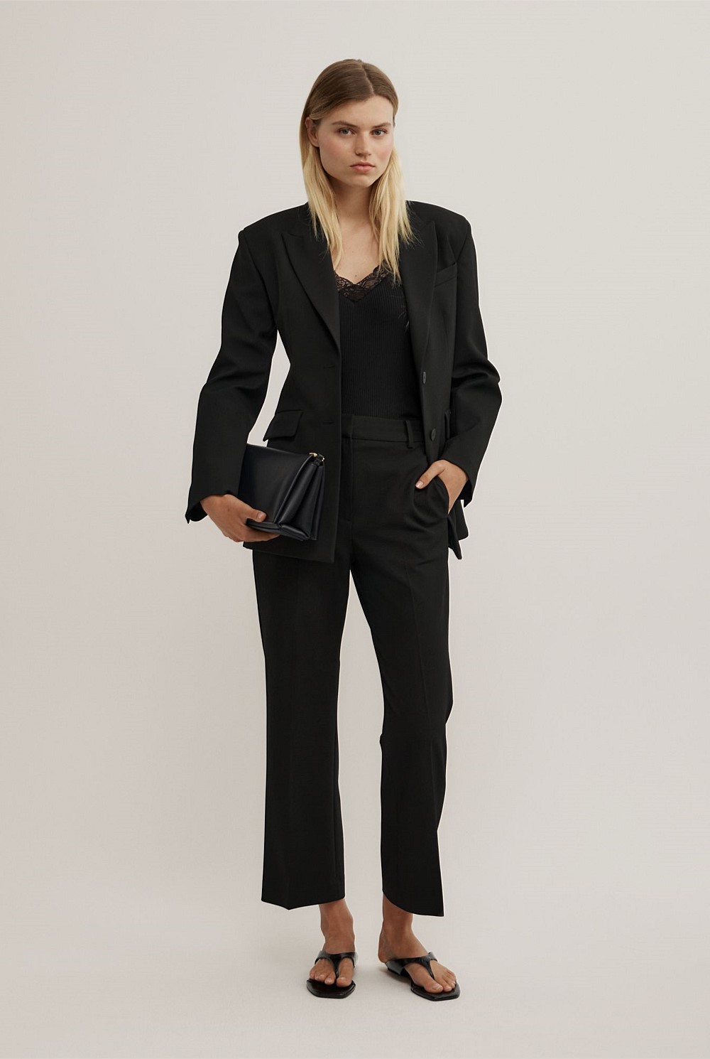 Crop Slim Leg Pants