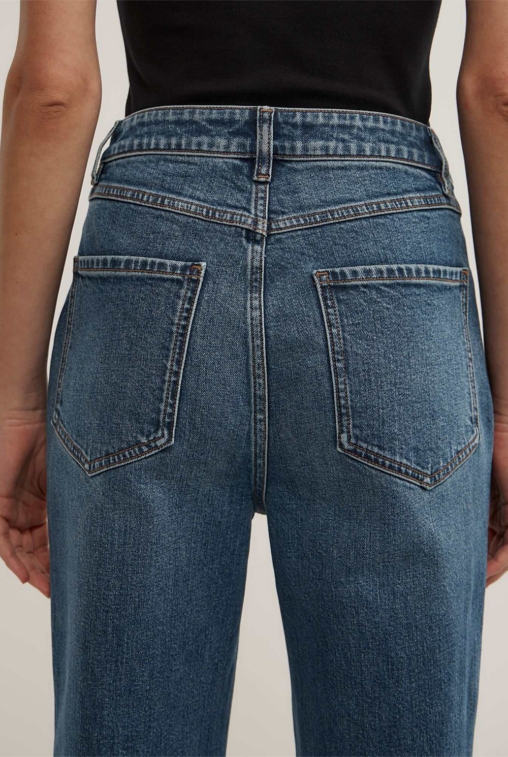 Straight Crop Jeans