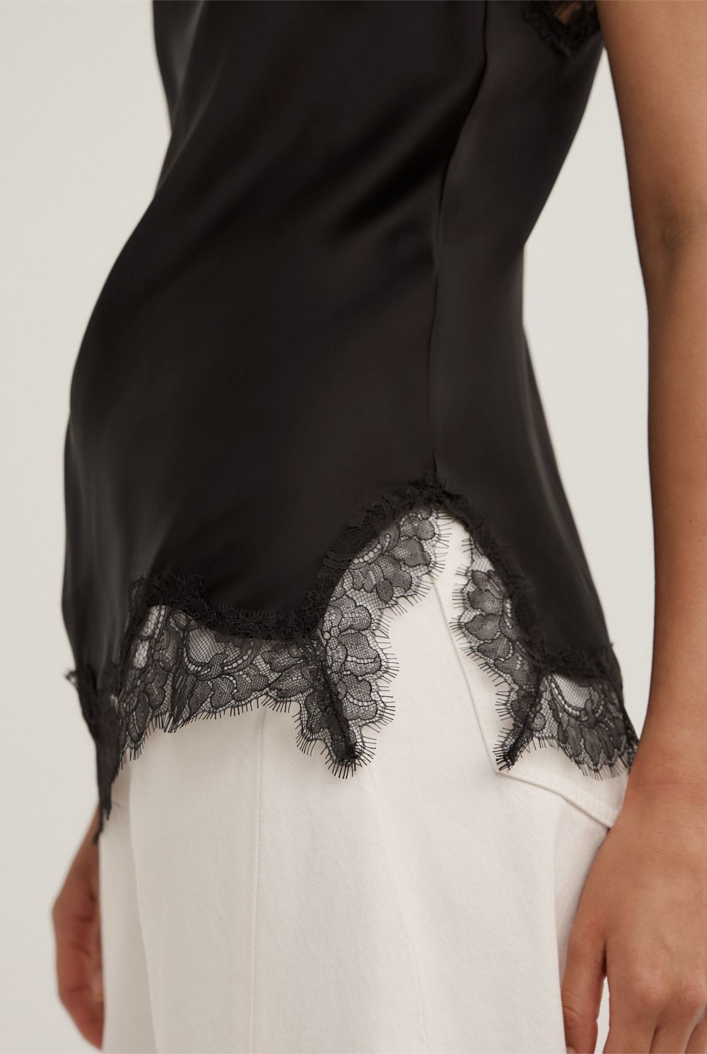 Lace Border Camisole