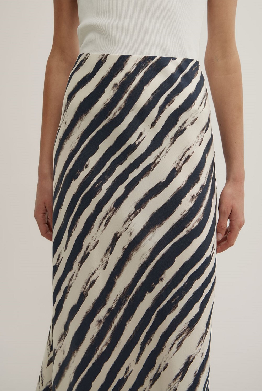 Bias Cupro Skirt