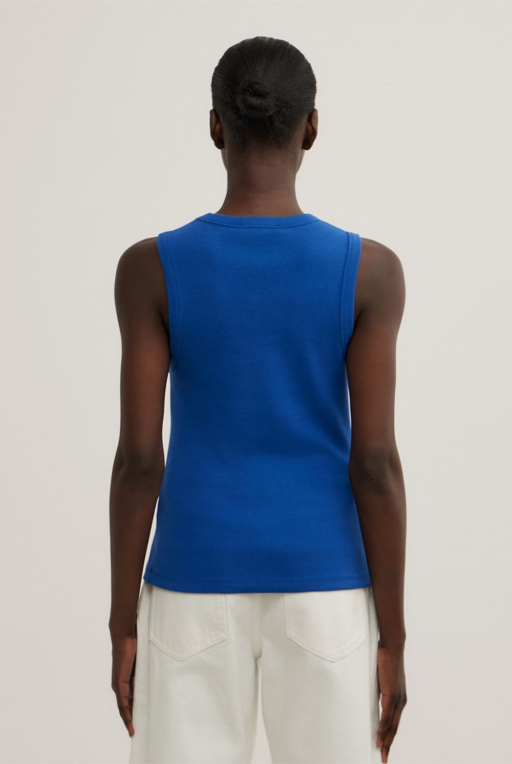 Crew Rib Tank Top
