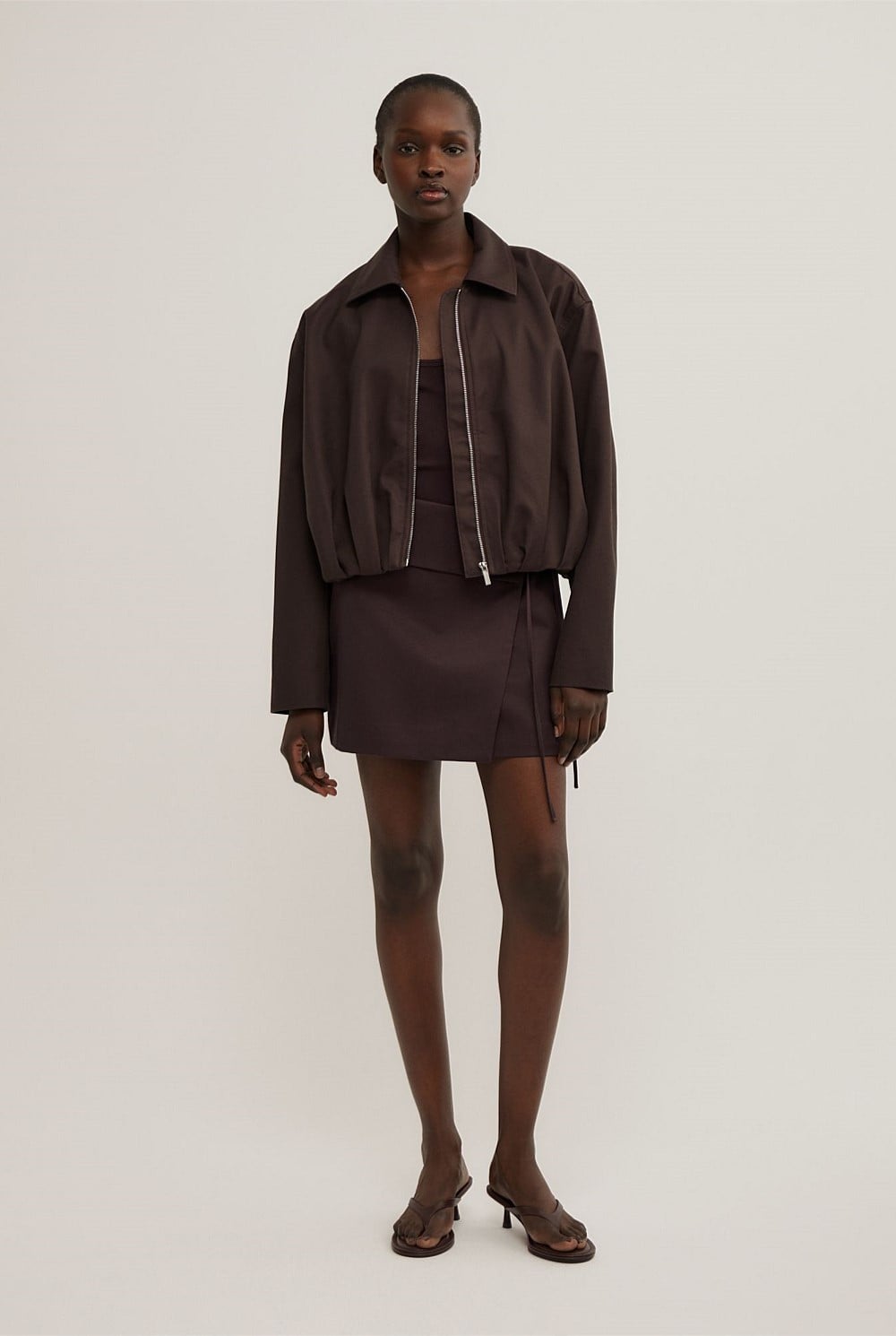 Wrap Tie Skirt