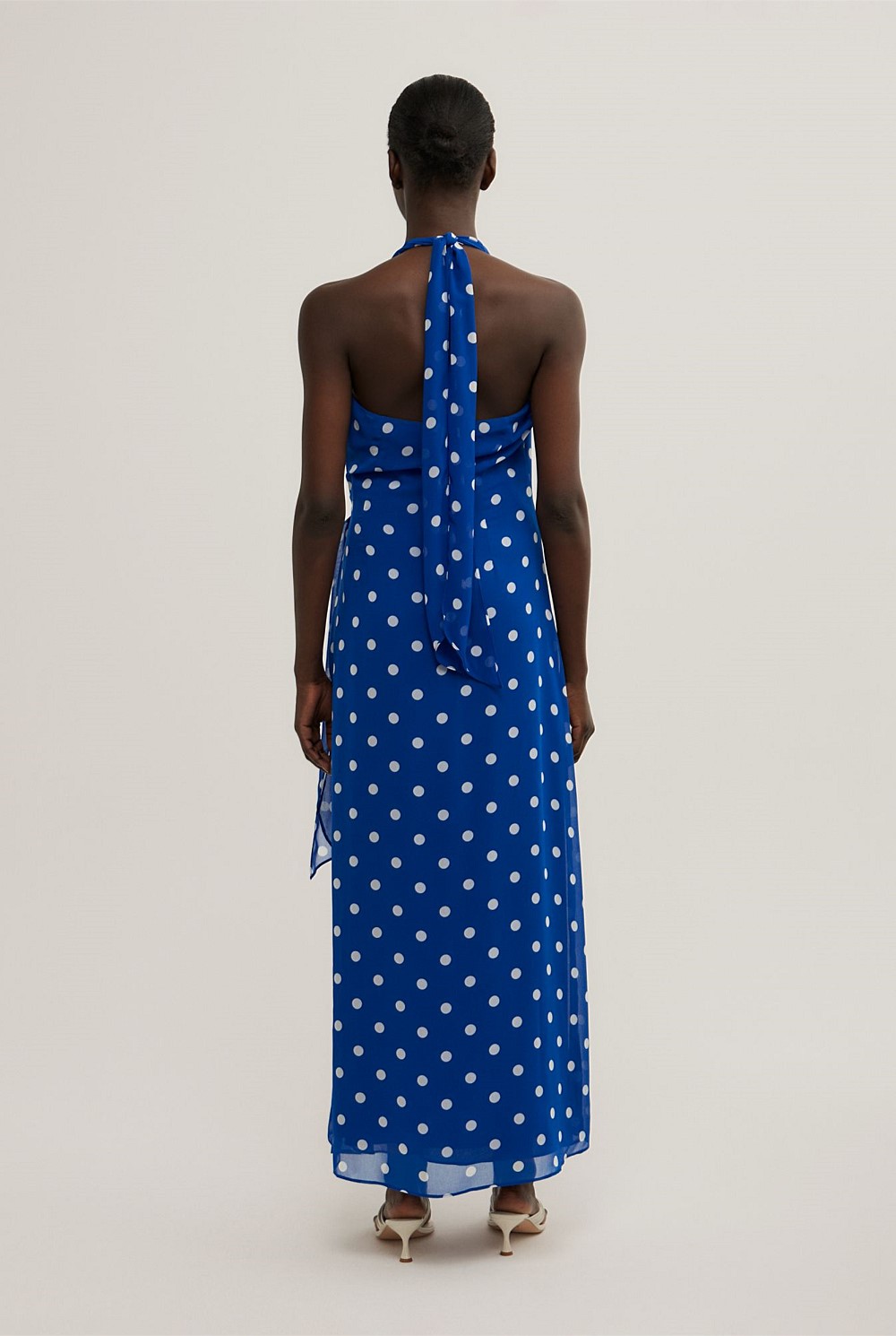 Wrap Halter Dress