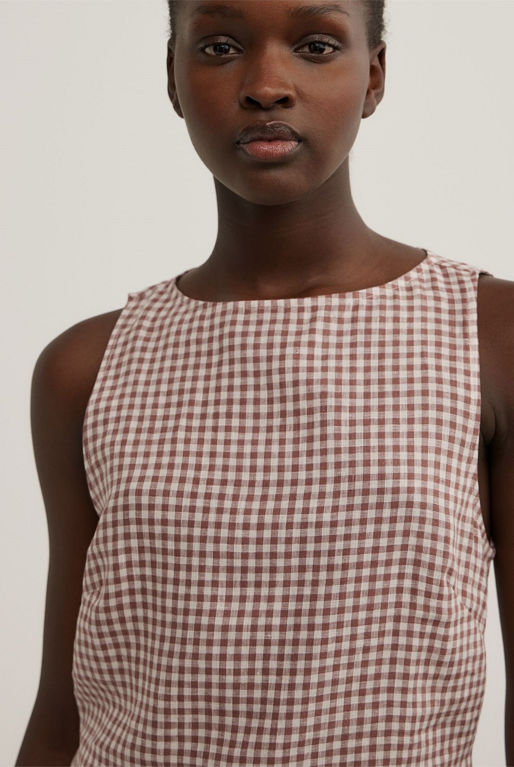 Linen Longline Top