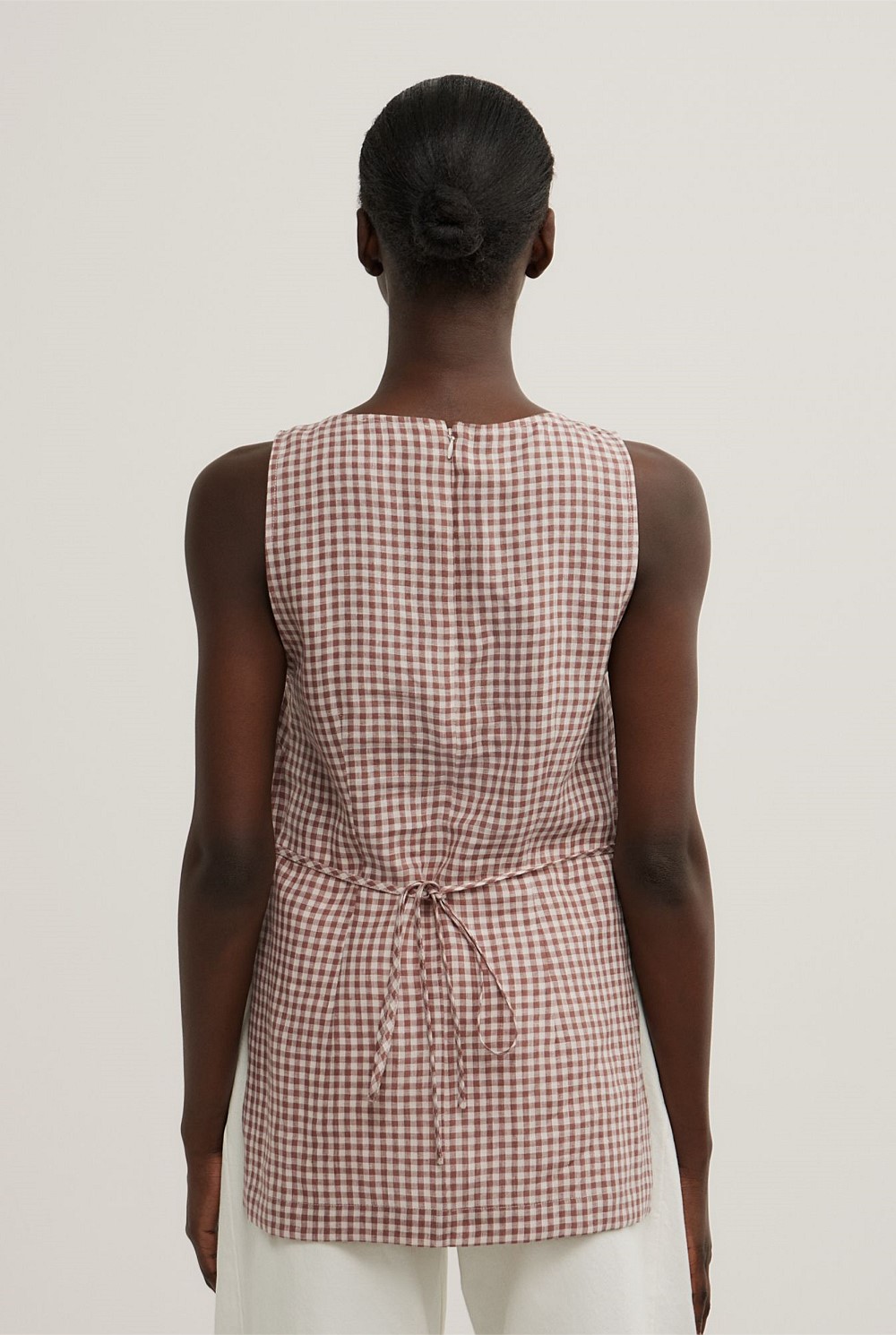 Linen Longline Top