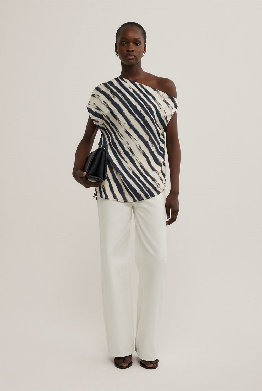 Tipped Shoulder Top