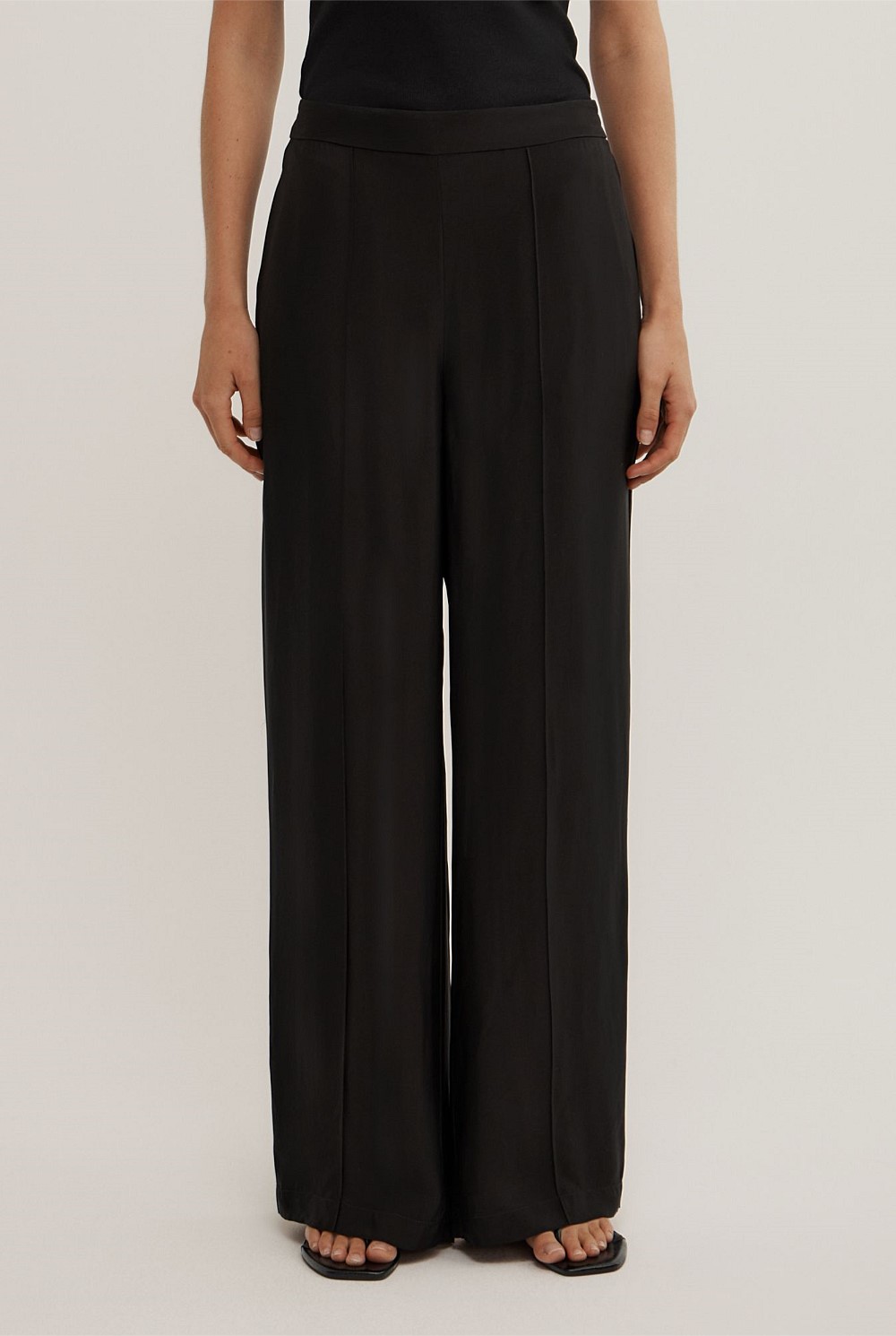 Flat Front Pants